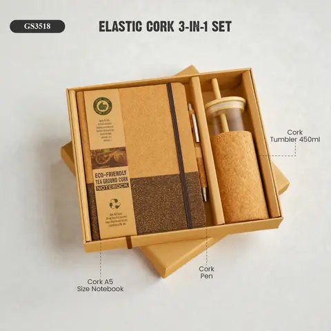 ELASTIC CORK 3 in 1 SET