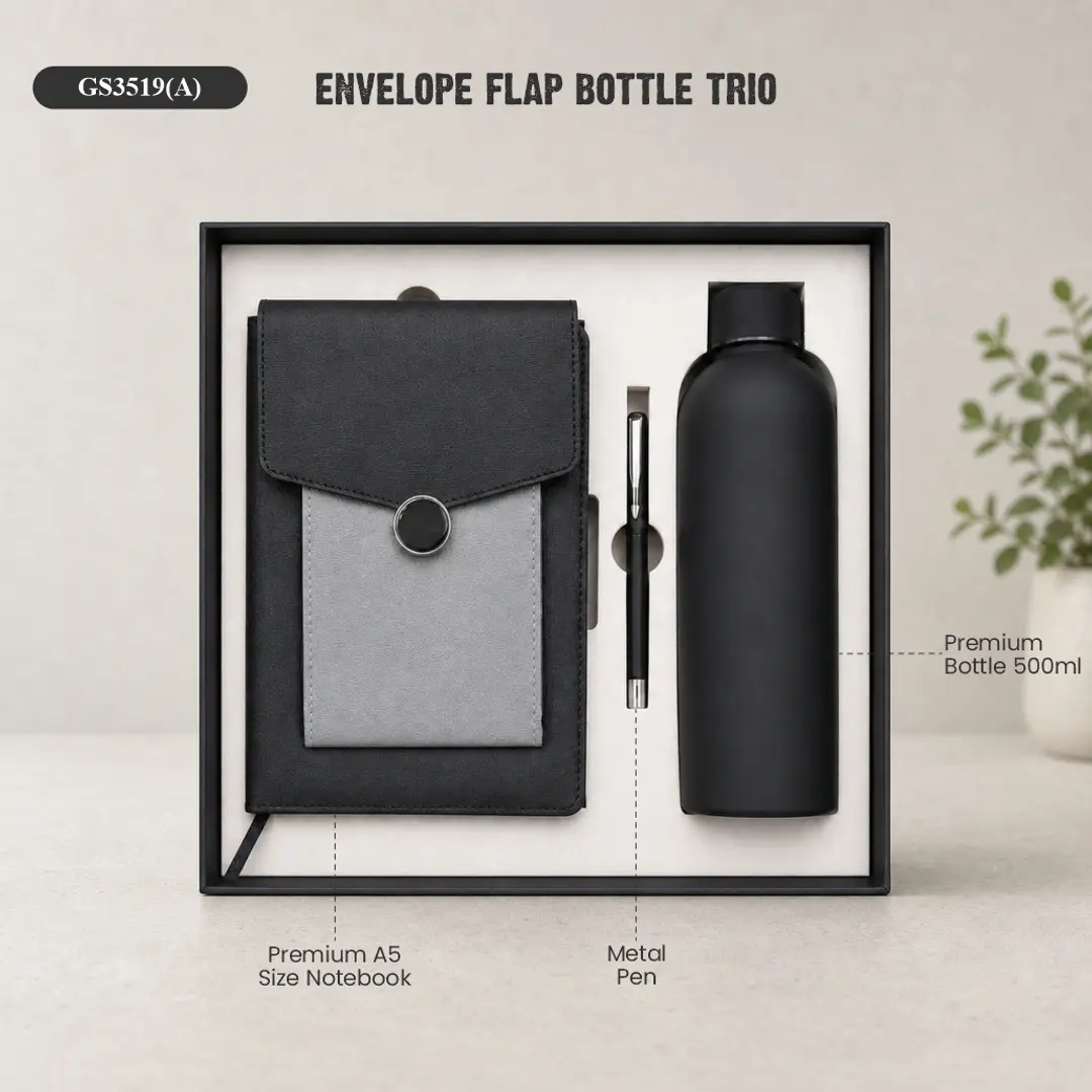 ENVELOPE FLAP BOTTLE TRIO 1