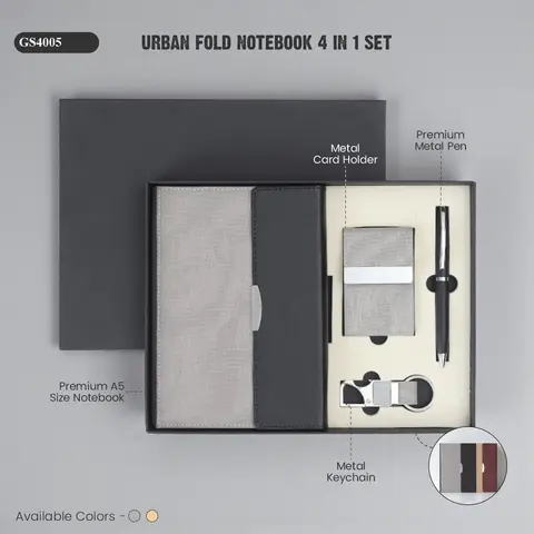 Urban Fold Notebook 4 in 1 Set