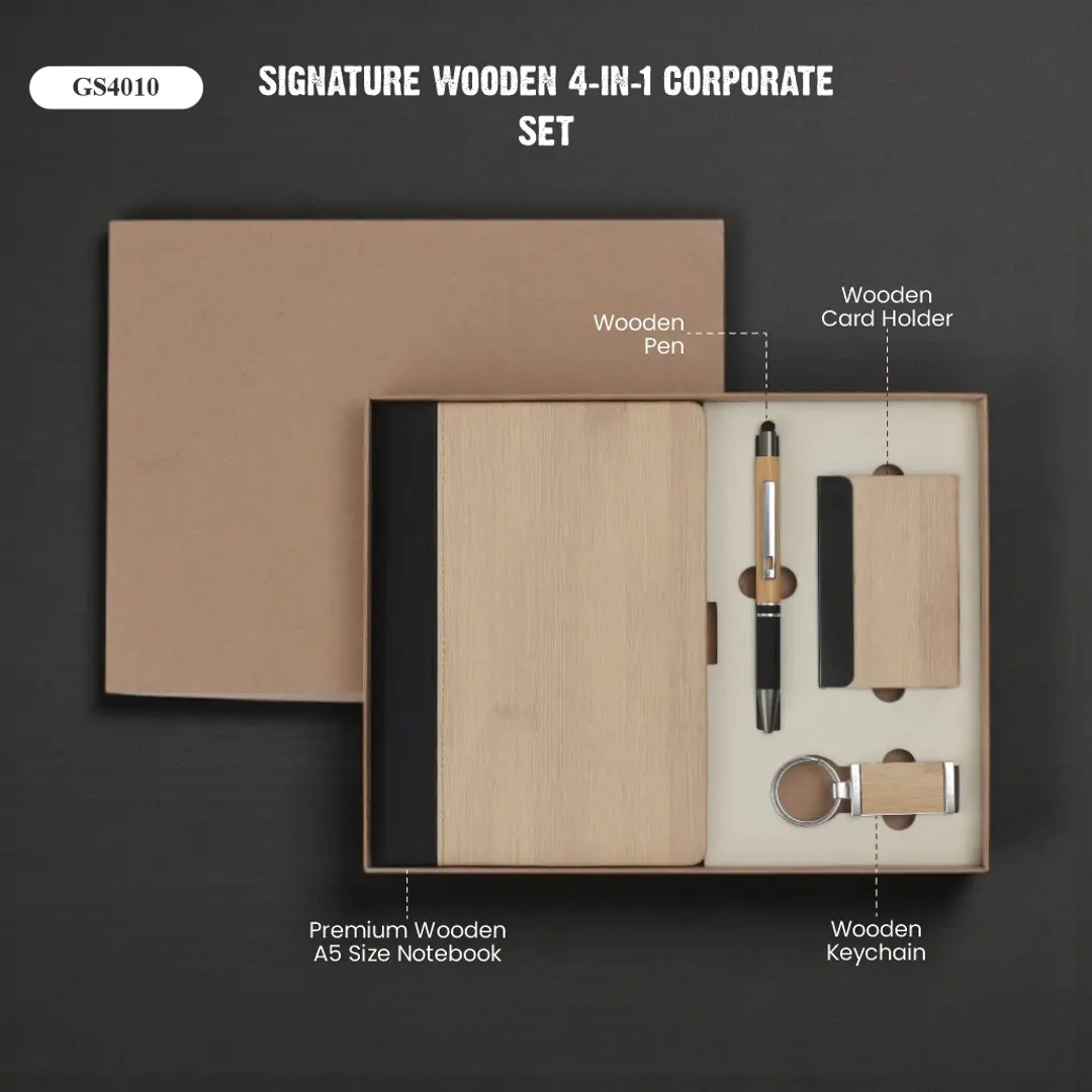 Signature Wooden 4 in 1 Corporate  Set 1