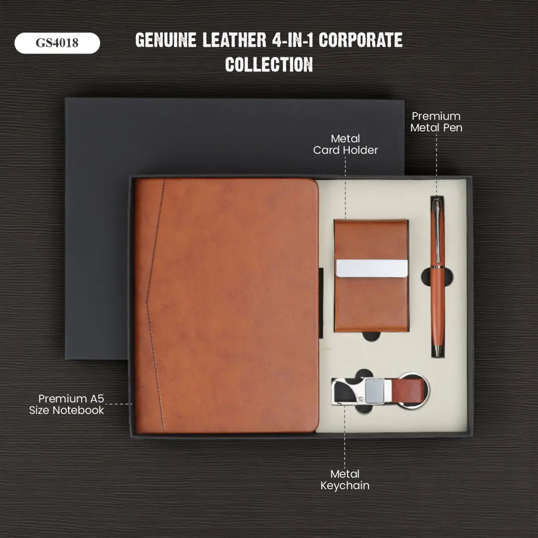 Genuine Leather 4-in-1 Corporate Collection 1