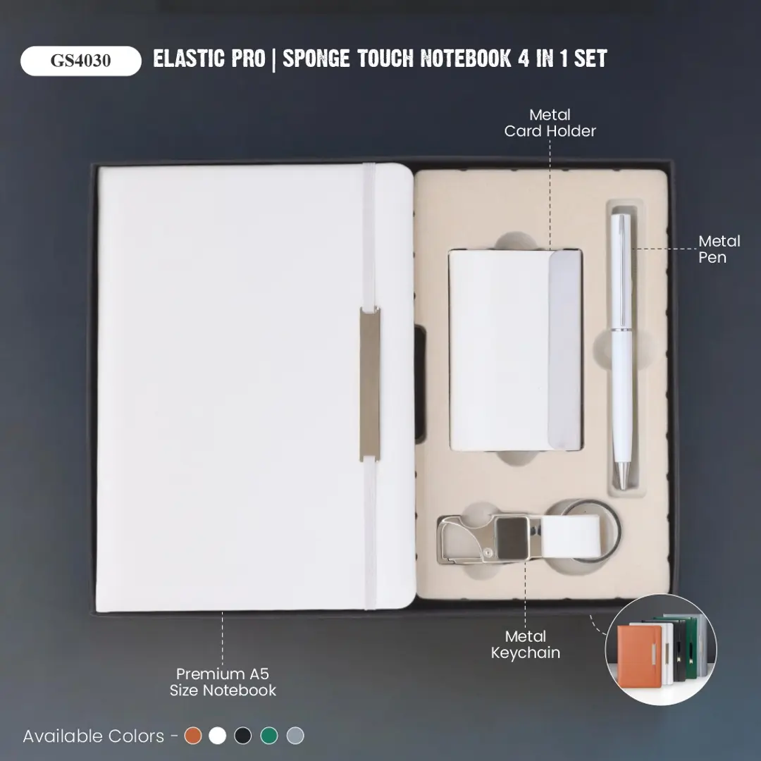 Elastic Pro | Sponge Touch Notebook 4 in 1 Set 1