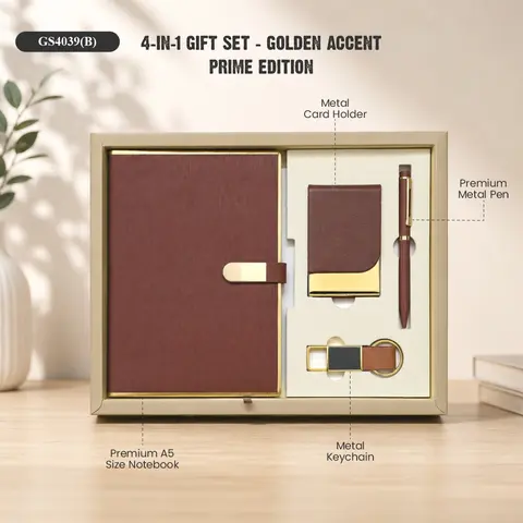 4 in 1 Gift Set - Golden Accent Prime Edition