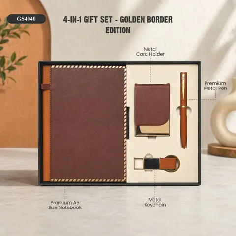 4 in 1 Gift Set - Golden Border Edition