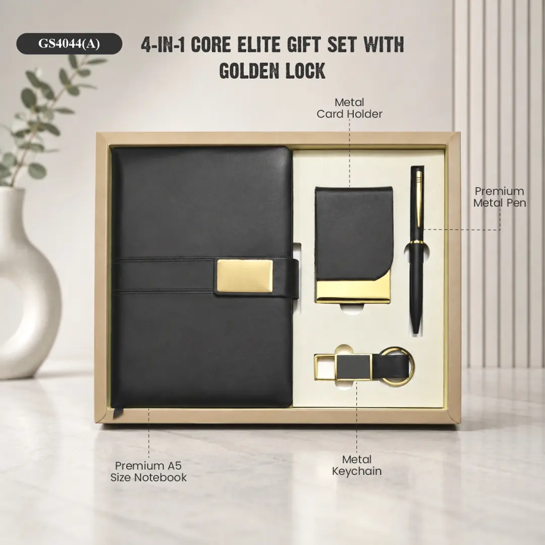 4 in 1 Core Elite Gift Set With Golden Lock 1