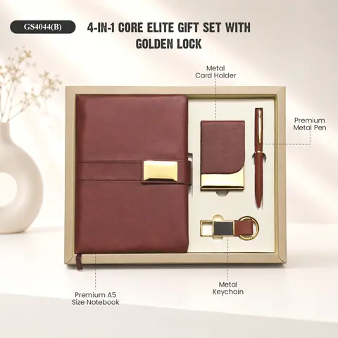 4 in 1 Core Elite Gift Set With Golden Lock