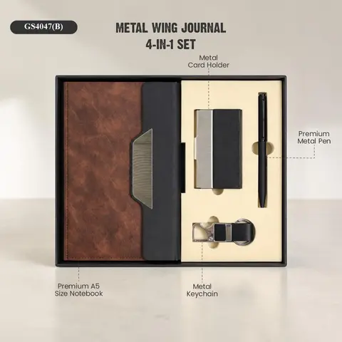 METAL WING JOURNAL 4-IN-1 SET