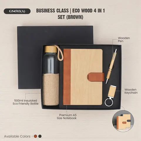 Business Class | Eco- wood 4 in 1 Set