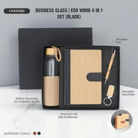 Business Class | Eco- wood 4 in 1 Set