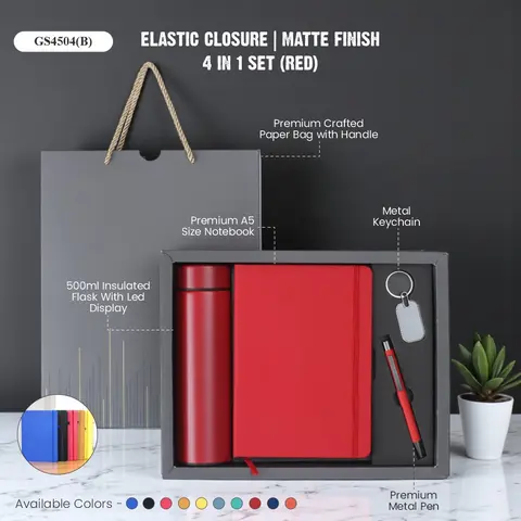 Elastic Closure | Matte Finish 4 in 1 Set