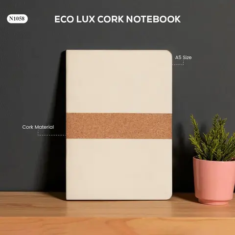 Eco Lux Cork Notebook