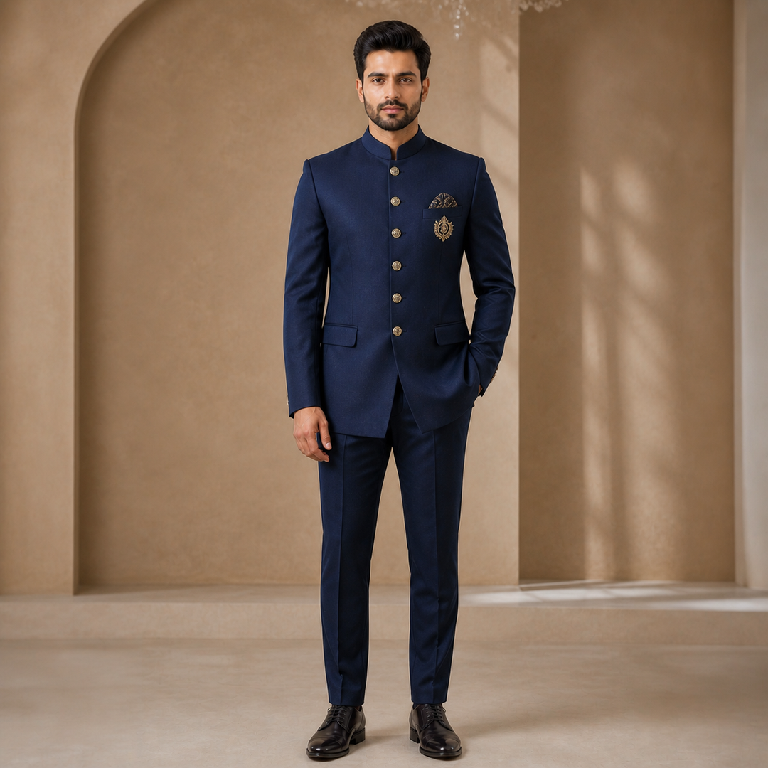 Royal Navy Jodhpuri Suit 1