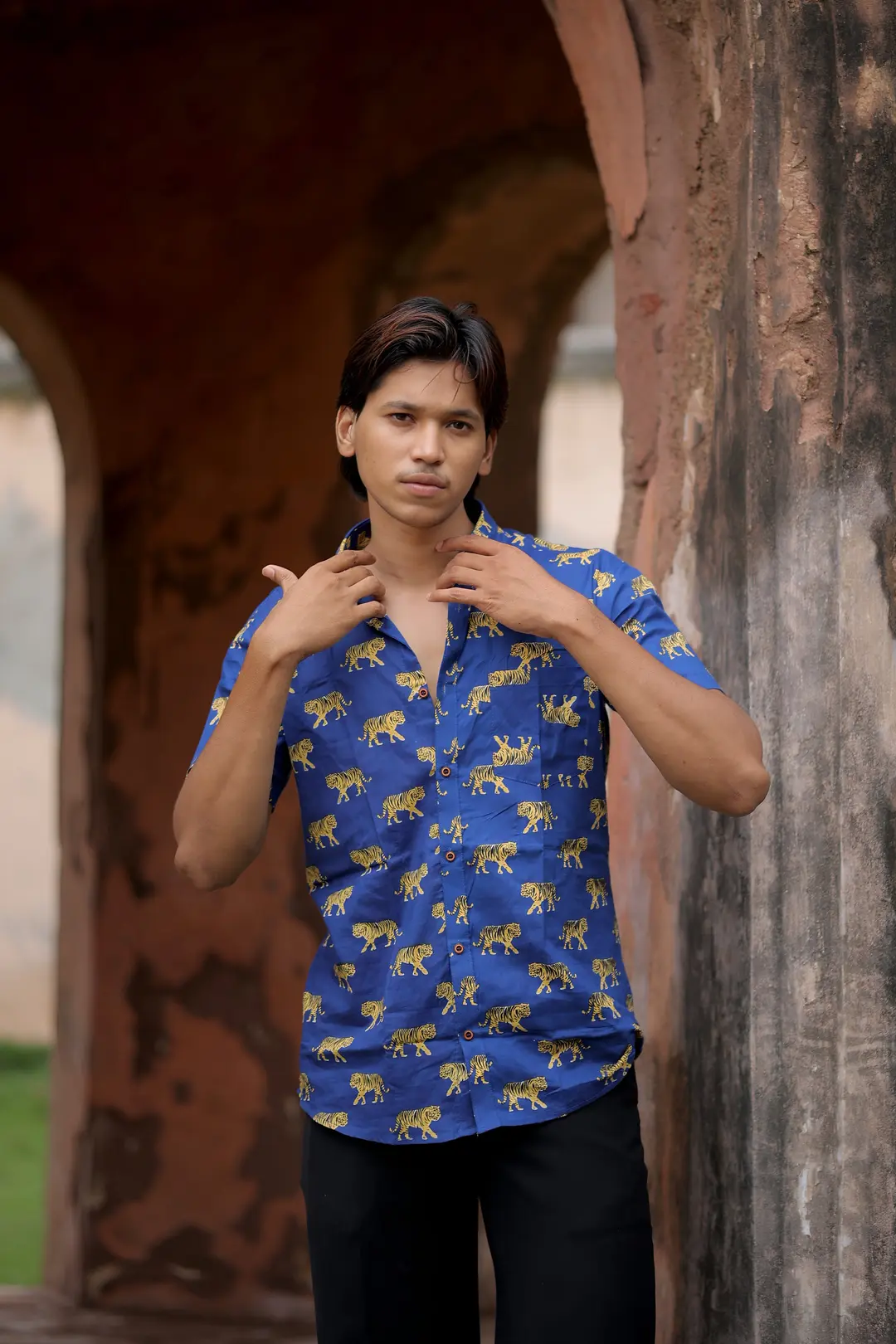 SUNEHRA BAAGH - HALF SLEEVES SHIRTS 1