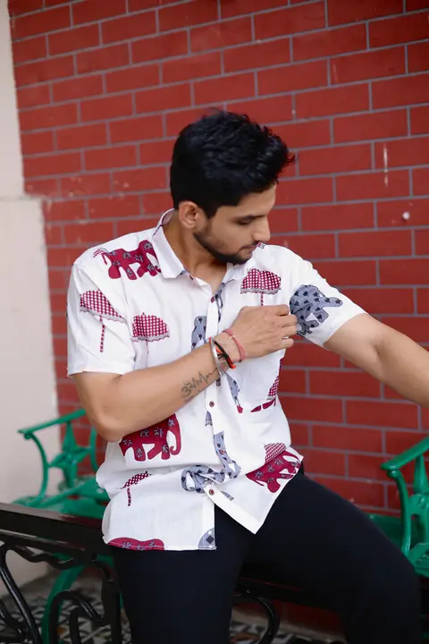 GAJSAAYA - HALF SLEEVES SHIRTS